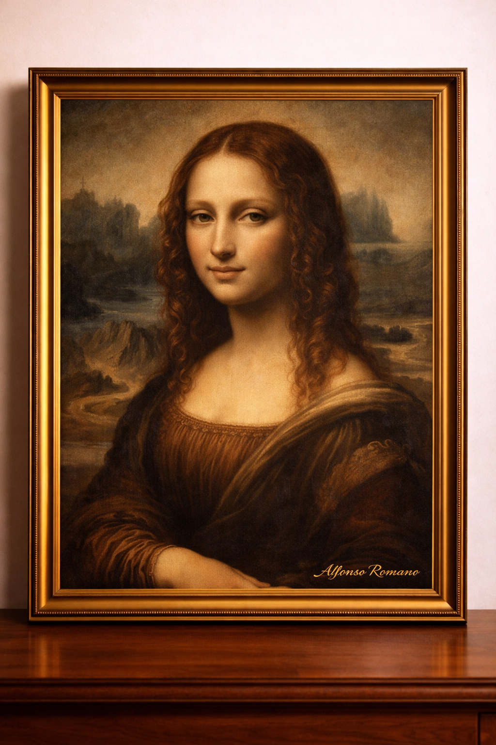 Portrait d'une femme énigmatique